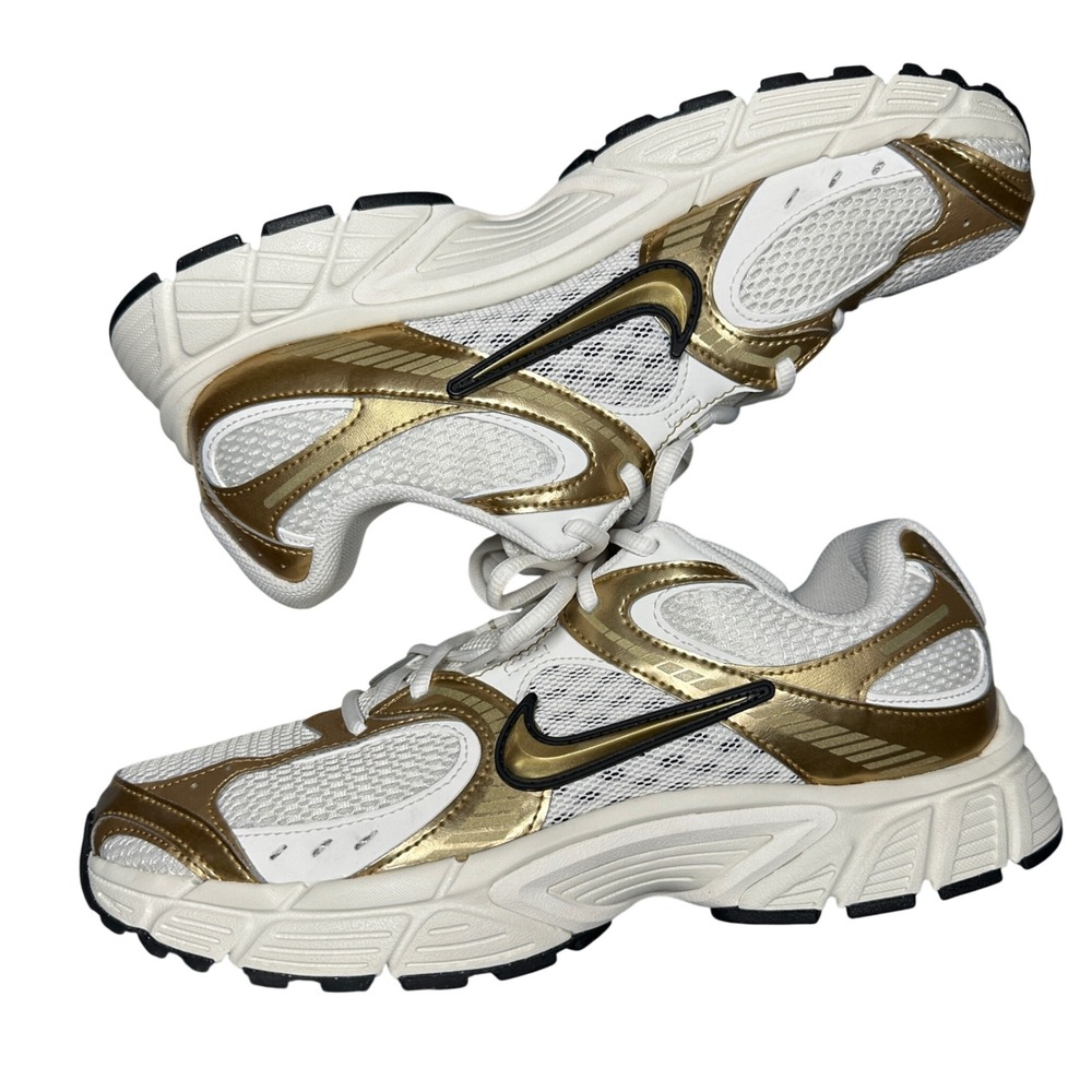 Nike V5 RNR Men's 10 IO7523-030 Phantom Metallic Gold White Running Shoes